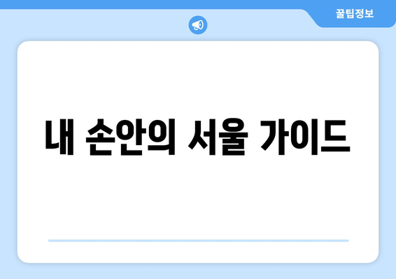 내 손안의 서울 가이드