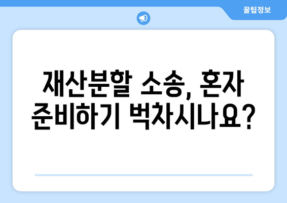 재산분할 소송, 법적 대변인이 당신을 위해 무엇을 할 수 있을까요? | 재산분할, 이혼, 소송, 변호사, 법률 상담