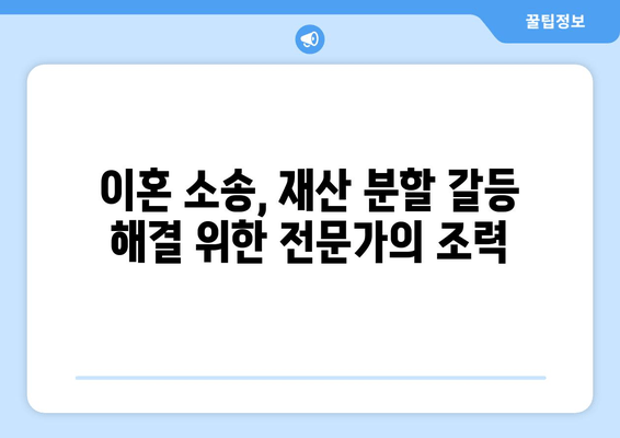 이혼 소송, 재산 분할 갈등 해결 위한 조력| 전문가의 도움으로 현명하게 대처하세요 | 이혼, 재산분할, 법률 상담, 조정, 소송