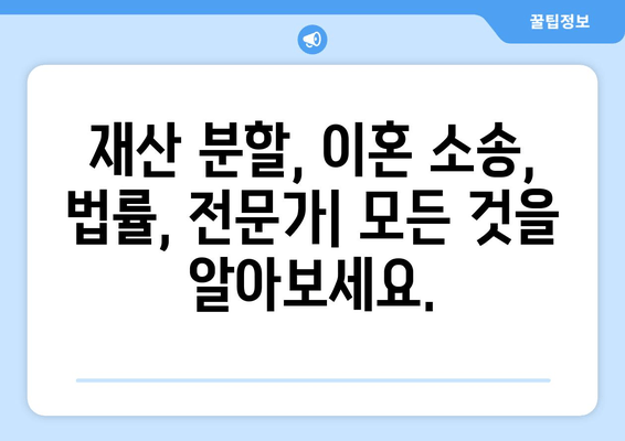 황혼 이혼, 재산 분할 소송의 핵심 논점과 전략| 성공적인 결과를 위한 가이드 | 재산분할, 이혼소송, 법률, 전문가