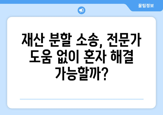 이혼 재산 분할 갈등, 실제 사례로 알아보는 쟁점과 해결 방안 | 이혼, 재산분할, 위자료, 소송, 법률