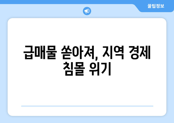 남양주·하남 집값 폭락, 전재산 반토막난 주민들의 눈물 | 부동산 시장 침체, 급매물 증가, 지역 경제 타격