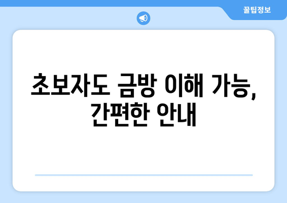 초보자도 금방 이해 가능, 간편한 안내