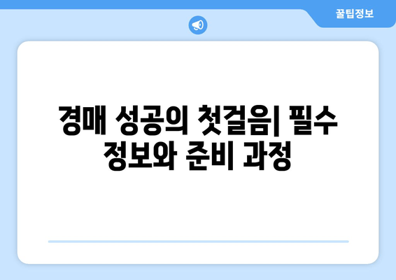 재산 경매 성공 전략| 필수 정보와 유용한 도구 활용 가이드 | 부동산 경매, 경매 정보, 경매 전략, 경매 참여 팁