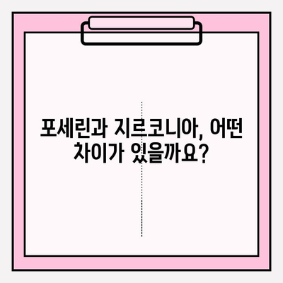 포세린(PFM) vs 지르코니아| 나에게 맞는 치아 크라운 종류는? | 치아 크라운, 보철 치료, 심미 치과