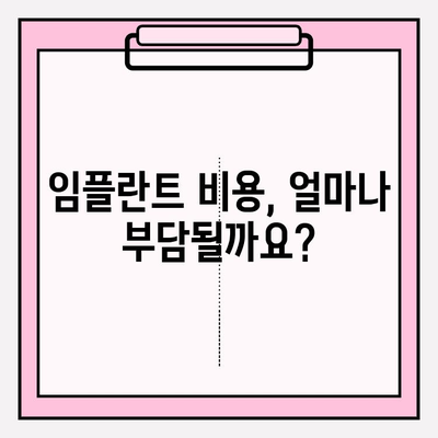 임플란트 비용 지원| 알아야 할 정보와 지원 방법 | 임플란트, 비용, 지원, 정부 지원, 보험