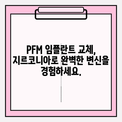 부러진 PFM 임플란트, 지르코니아로 업그레이드하는 완벽 가이드 | 임플란트 교체, 치아 건강, 심미 치료