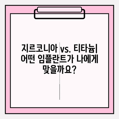 지르코니아 임플란트, 왜 고집할까요? | 장점, 단점, 비용 비교 분석