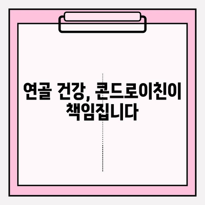 콘드로이친| 관절 건강을 위한 완벽 가이드 | 관절 통증, 연골 건강, 효능, 부작용, 복용법, 추천