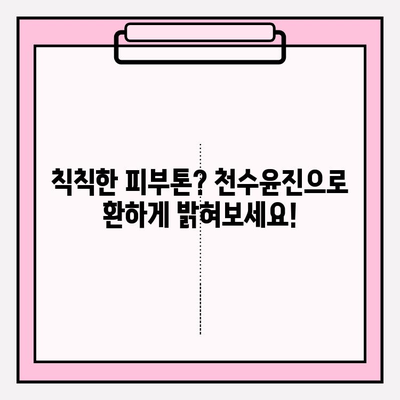 줄기세포 화장품, 천수윤진의 놀라운 효과| 피부 재생과 탄력의 비밀 | 줄기세포 화장품, 천수윤진, 피부 재생, 탄력, 안티에이징