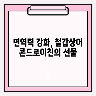 전문의가 추천하는 철갑상어 콘드로이친의 놀라운 효능 5가지 | 관절 건강, 연골 재생, 면역력 강화