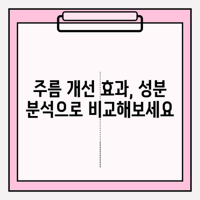 천수윤진 크림 성분 분석| 전 성분 해설 & 효능 비교 | 천수윤진, 화장품 성분 분석, 주름 개선 크림