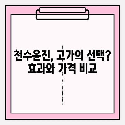 천수윤진 가격 & 후기| 고가의 피부 관리, 효과는? | 천수윤진 크림, 에센스, 사용 후기, 가격 비교, 피부 고민 해결