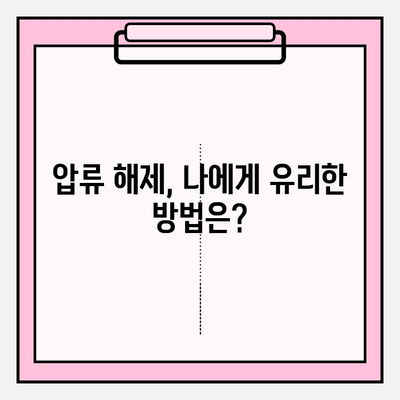 자동차 압류 해제, 내 차는 안전할까? | 압류 정보 확인 방법, 해제 절차, 주의 사항