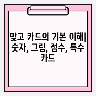 맞고 치기 규칙 완벽 마스터| 기본부터 심화까지 | 맞고, 게임 규칙, 전략, 팁