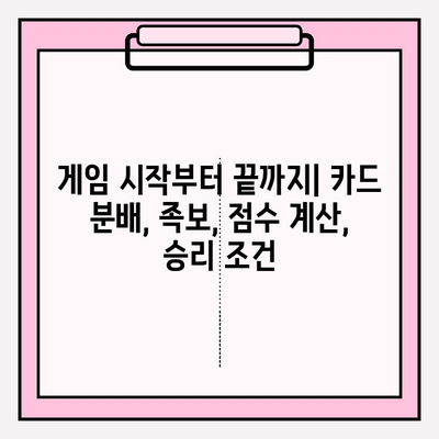 맞고 치기 규칙 완벽 마스터| 기본부터 심화까지 | 맞고, 게임 규칙, 전략, 팁