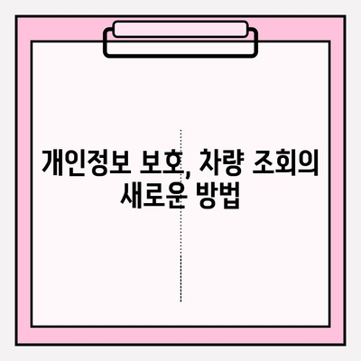 차량 번호로 차주 정보 확인| 간편하고 안전한 방법 | 차량 조회, 개인정보 보호, 운전자 정보