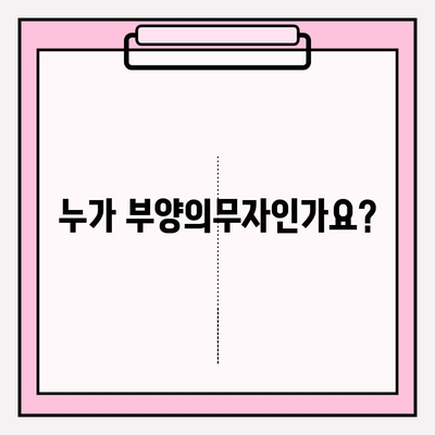 기초생활수급자 부양의무 기준 완벽 가이드 | 부양의무자, 소득, 재산, 계산, 판단 기준