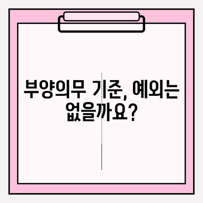 기초생활수급자 부양의무 기준 완벽 가이드 | 부양의무자, 소득, 재산, 계산, 판단 기준