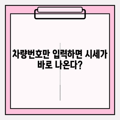 차량번호로 시세 확인, 정확도는 얼마나? | 중고차 시세 조회, 자동차 가격 알아보기