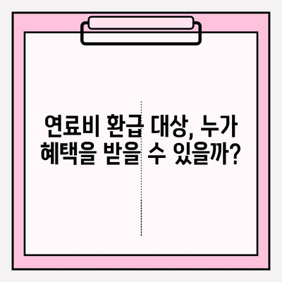 차량 번호로 연료비 환급금 신청하는 방법| 단계별 가이드 | 연료비 환급, 신청 방법, 환급 대상