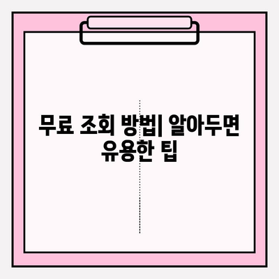 차량 번호로 소유자 조회| 무료 방법 & 주의 사항 | 개인정보보호, 법률, 조회 방법