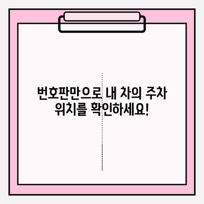 번호판으로 주차 정보 조회하기| 쉽고 간단한 방법 | 주차 정보, 차량 조회, 주차 위치 찾기