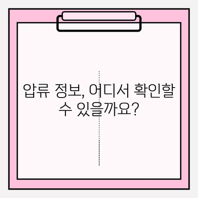 자동차 압류 조회 & 해제, 이렇게 하면 됩니다! | 자동차 압류 정보, 조회 방법, 해제 절차