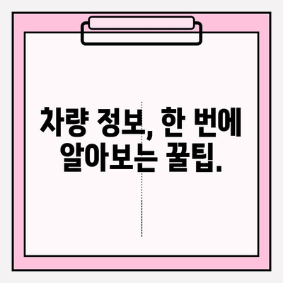 차량번호로 차주 조회| 압류 및 해제 정보 확인 방법 | 자동차, 차량 정보, 법률 정보