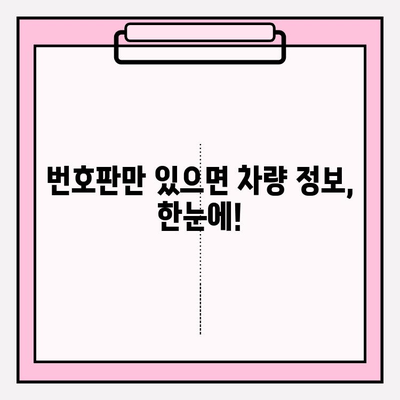 차량 번호로 소유자 조회, 간편하게 차주 찾는 방법 | 차량 정보, 번호판 조회, 차량 소유주 확인