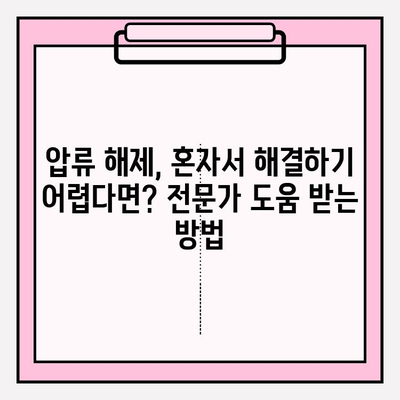 차량 압류 해제, 어떻게 해야 할까요? | 압류 정보 확인, 해제 절차, 관련 법률, 주의 사항