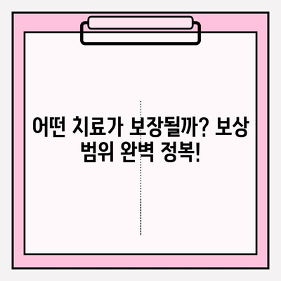 치아 보험금, 제대로 받으려면? | 보상 범위 & 체크사항 완벽 가이드