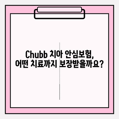 Chubb 치아 안심보험 보험금 청구 완벽 가이드| 보호 범위, 절차, 서류, 팁까지 | 치아보험, 보험금, 청구, 서류, 꿀팁