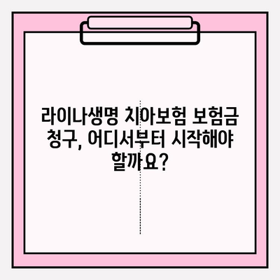 라이나생명 치아 보험 보험금 청구, 확인부터 의견 전달까지| 단계별 완벽 가이드 | 치아보험, 보험금 청구, 라이나생명, 보험금 지급, 의견 제시