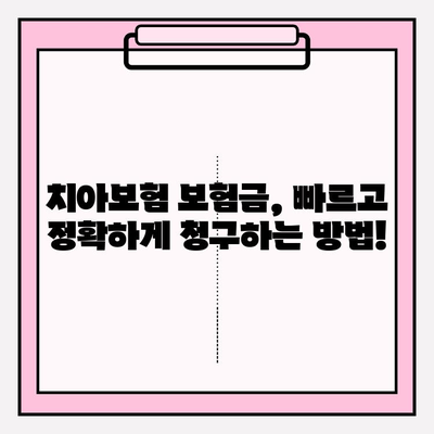 삼성생명 치아 보험 보험금 청구, 쉬운 가이드| 필요한 서류 & 단계별 안내 | 치아보험, 보험금, 청구절차, 서류