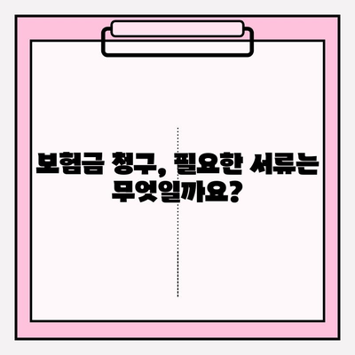 치아 보험금, 제대로 받는 방법| 확인부터 보상 준비까지 | 치아 보험, 보험금 청구, 보상 절차, 서류 준비