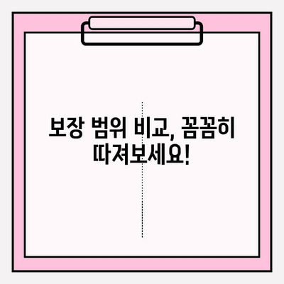 암보험 견적 비교 분석 & 나에게 맞는 보장 찾기 | 암보험 가입 전 필수 체크리스트