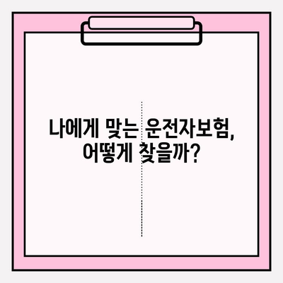 운전자보험 가입 완벽 가이드| 상세 정보 & 꼼꼼 비교 | 운전자보험, 보장 분석, 가입 팁, 보험료 비교