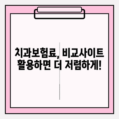 치과보험 가입 전, 똑똑하게 비교하고 선택하세요| 추천 사이트 비교분석 | 치과보험, 비교사이트, 보험료, 보장내용