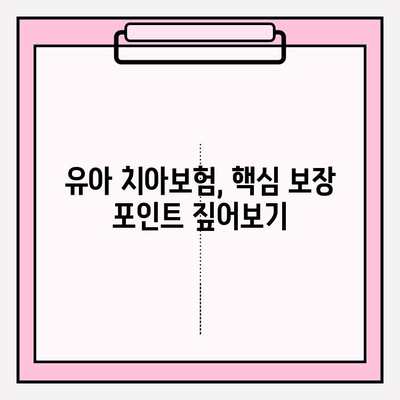 유아 치아보험 보장내용 완벽 분석! 꼼꼼히 비교하고 가입하세요 | 유아, 치아, 보험, 보장, 비교, 가입