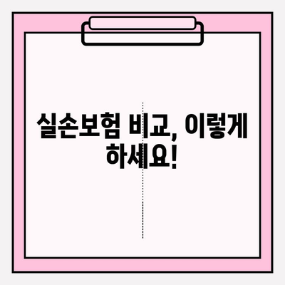 노후실손의료보험 고민 끝! 나에게 딱 맞는 보험 찾는 방법 | 실손보험, 노후 준비, 보장 분석, 비교 가이드