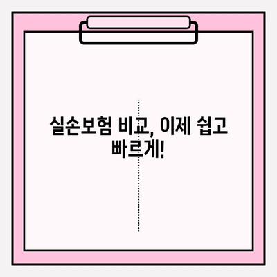 실손보험 가입 전 필수! 내게 맞는 보험 찾는 비교 가이드 | 실손보험 비교, 보험료 비교, 보장 범위 비교