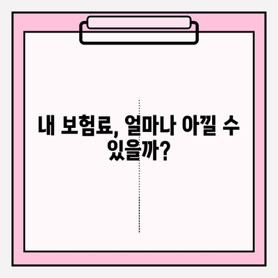 실손보험 가입 전 필수! 나에게 맞는 실손의료비보험 비교 가이드 | 보험료, 보장, 비교사이트, 추천