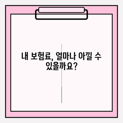 실손보험료, 꼼꼼히 비교하고 똑똑하게 가입하세요! | 실손보험 비교사이트, 보험료 계산, 보장 범위 비교