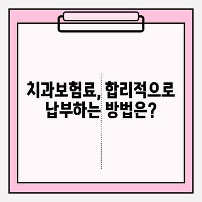 치과보험 적용 범위 완벽 정복! 꼼꼼히 알아보고 현명하게 가입하세요 | 치과 치료, 보장 범위, 보험료, 가입 꿀팁