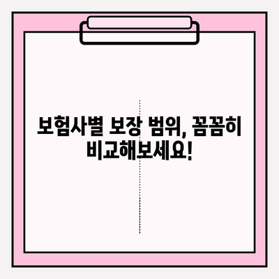 후유장애보험 & 질병 후유장해 보험료 비교 가이드| 나에게 맞는 보장 찾기 | 보험료 계산, 보험사 비교, 가입 팁