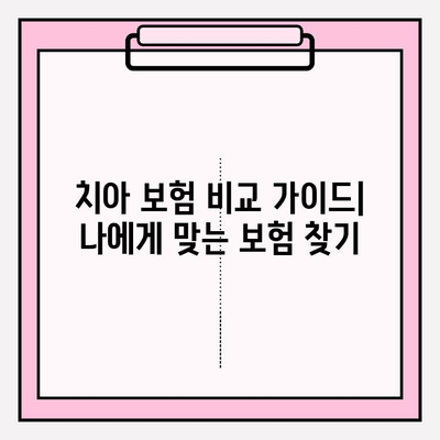 치아 보험 임플란트, 꼼꼼히 확인하고 최적의 보장 찾는 방법 | 임플란트 보험, 적용 범위, 보장 분석, 비교 가이드