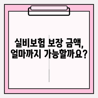 실비보험 가입, 나이 제한과 보장 금액 알아보기 | 실비보험 가입, 나이 제한, 보장 금액, 가입 조건