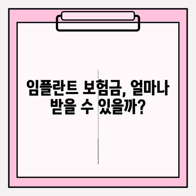 임플란트 보장 확실히 파악하고 가입하는 치아보험 가이드 | 임플란트, 치아보험 비교, 보장 분석