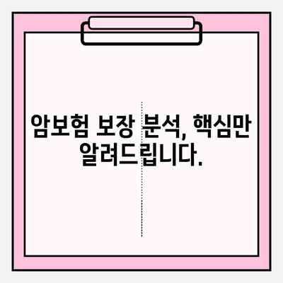 암보험, 다이렉트로 꼼꼼히 비교하고 나에게 딱 맞는 보장 찾기 | 암보험 추천, 보험료 비교, 보장 분석, 가입 가이드